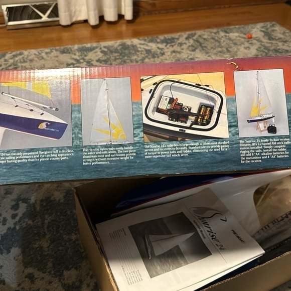 Sunrise 24 Semi-scale R/C Sailboat - Picture 6 of 8